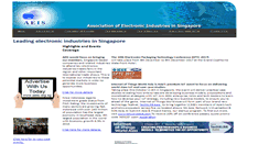 Desktop Screenshot of aeis.org.sg