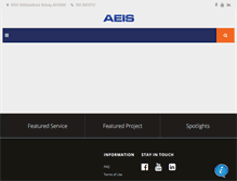 Tablet Screenshot of aeis.com